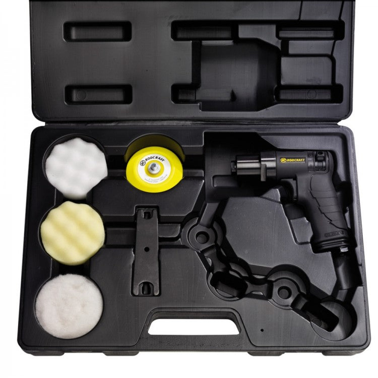 RODCRAFT RC7683K Smart Repair Polierset mit Zubehör im Koffer - Modell 8951000017