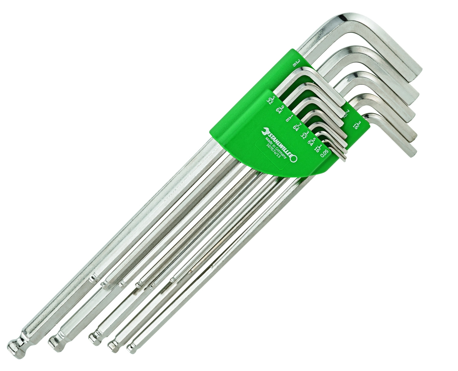 STAHLWILLE 10767a/13 Winkelschraubendreher Satz Kugelkopf  ZOLL - 96435700