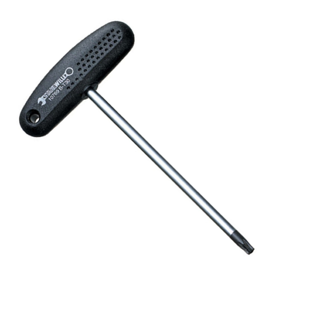 STAHLWILLE 10769B TORX Quer-Griff Schraubendreher mit Bohrung T20 - 43300020