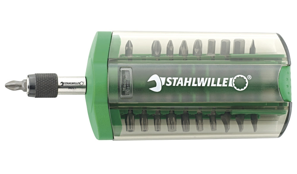 STAHLWILLE 1202 Bitbox Set für Bohrmaschinen Akkuschrauber 21-teilig - 96080110
