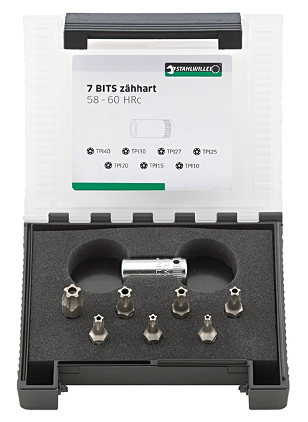 STAHLWILLE 1204/8 Fünfstern Bit Set im Kasten - 96081113