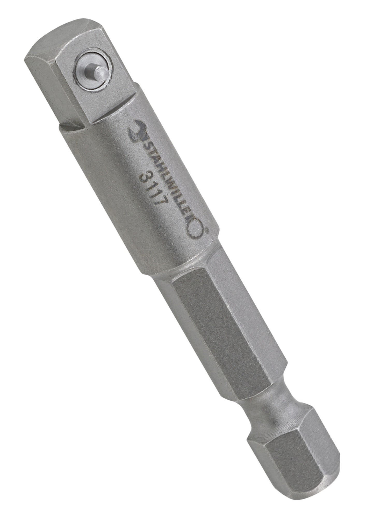 STAHLWILLE 3118 Bit Verbindungsteil Adapter maschinenbetätigt E10 E6,3 - 31180000