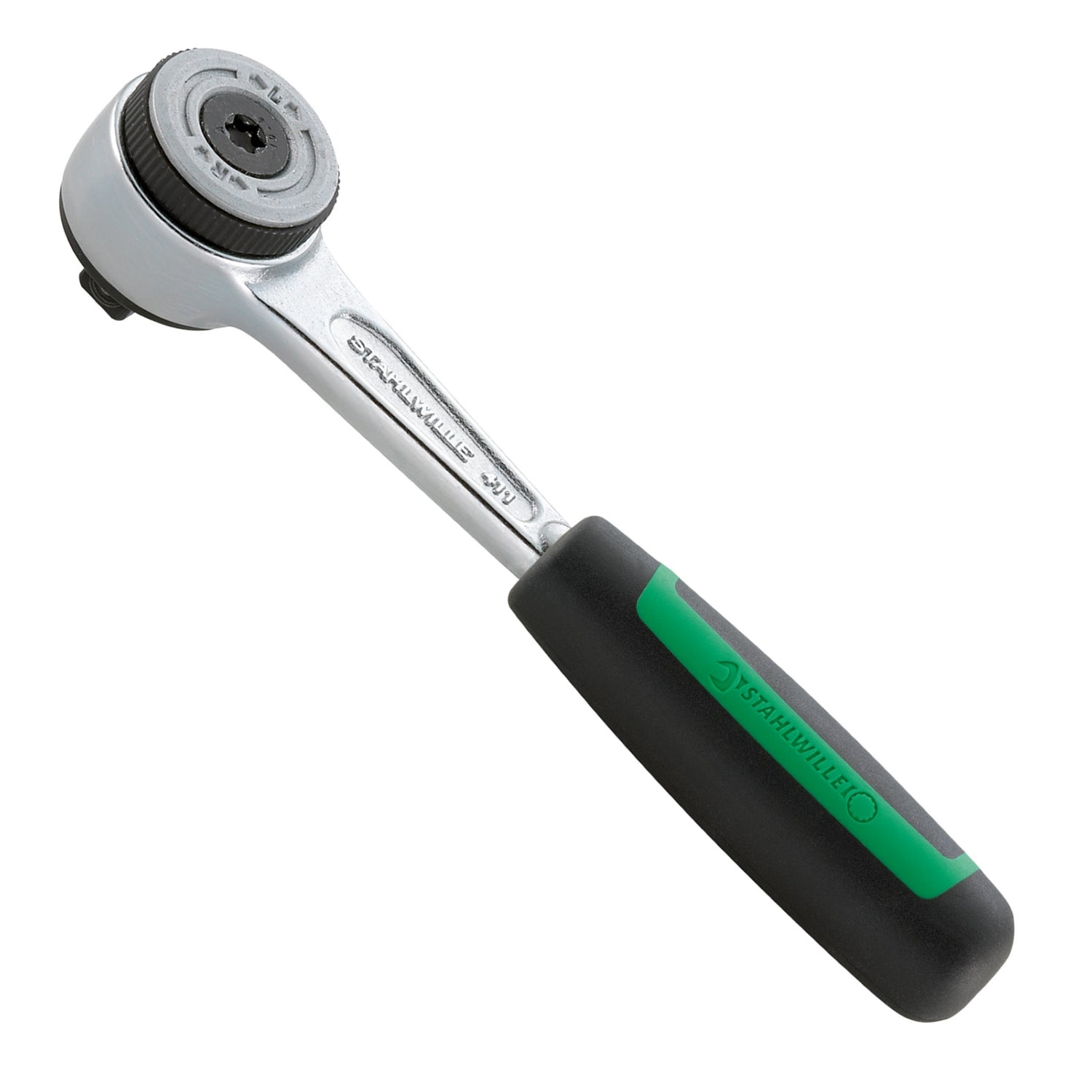 STAHLWILLE 411-2K Feinzahnknarre Knarre Antrieb 6,3mm (1/4") - 11231011