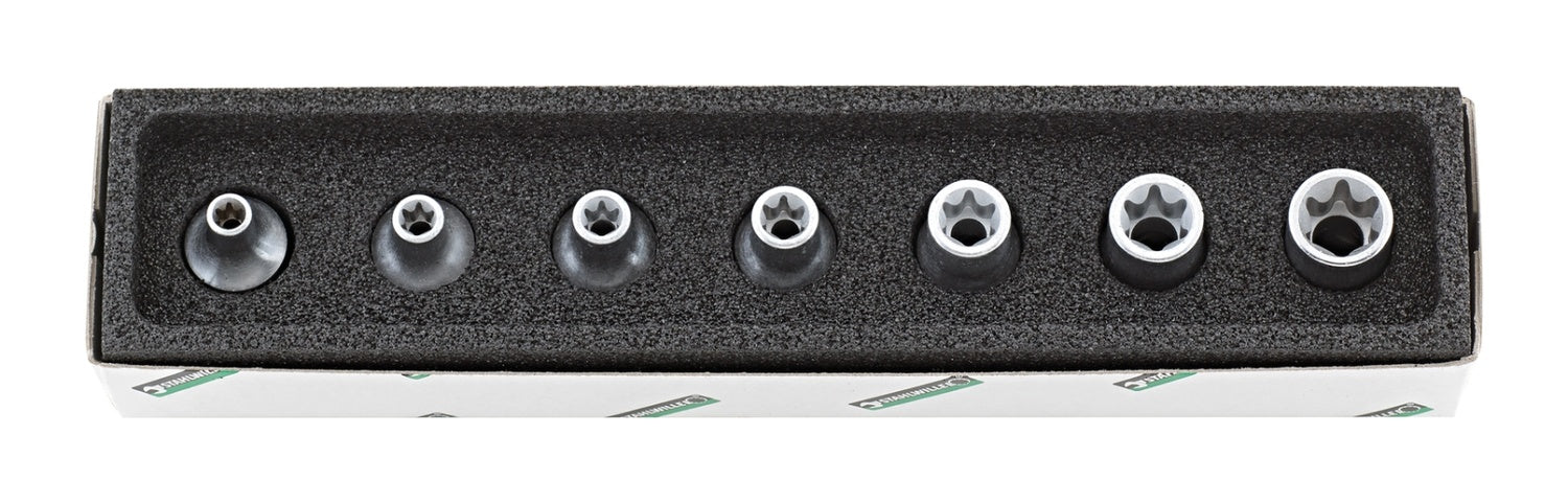 STAHLWILLE  45TX/7 Torx Steckschlüssel Garnitur E-Profil Antrieb 10mm (3/8") - 96022702