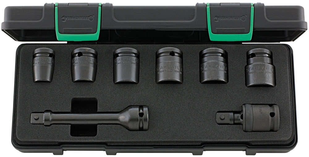 STAHLWILLE 50IMP/6/2 Satz IMPACT Nüsse Antrieb 12,5mm(1/2") - 96231101