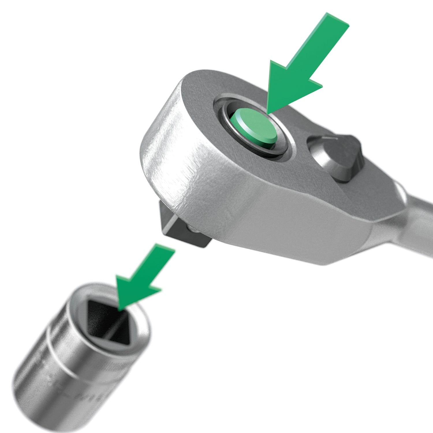 STAHLWILLE 512QR N Feinzahnknarre mit QuickRelease Antrieb 12,5mm (1/2") 13111120