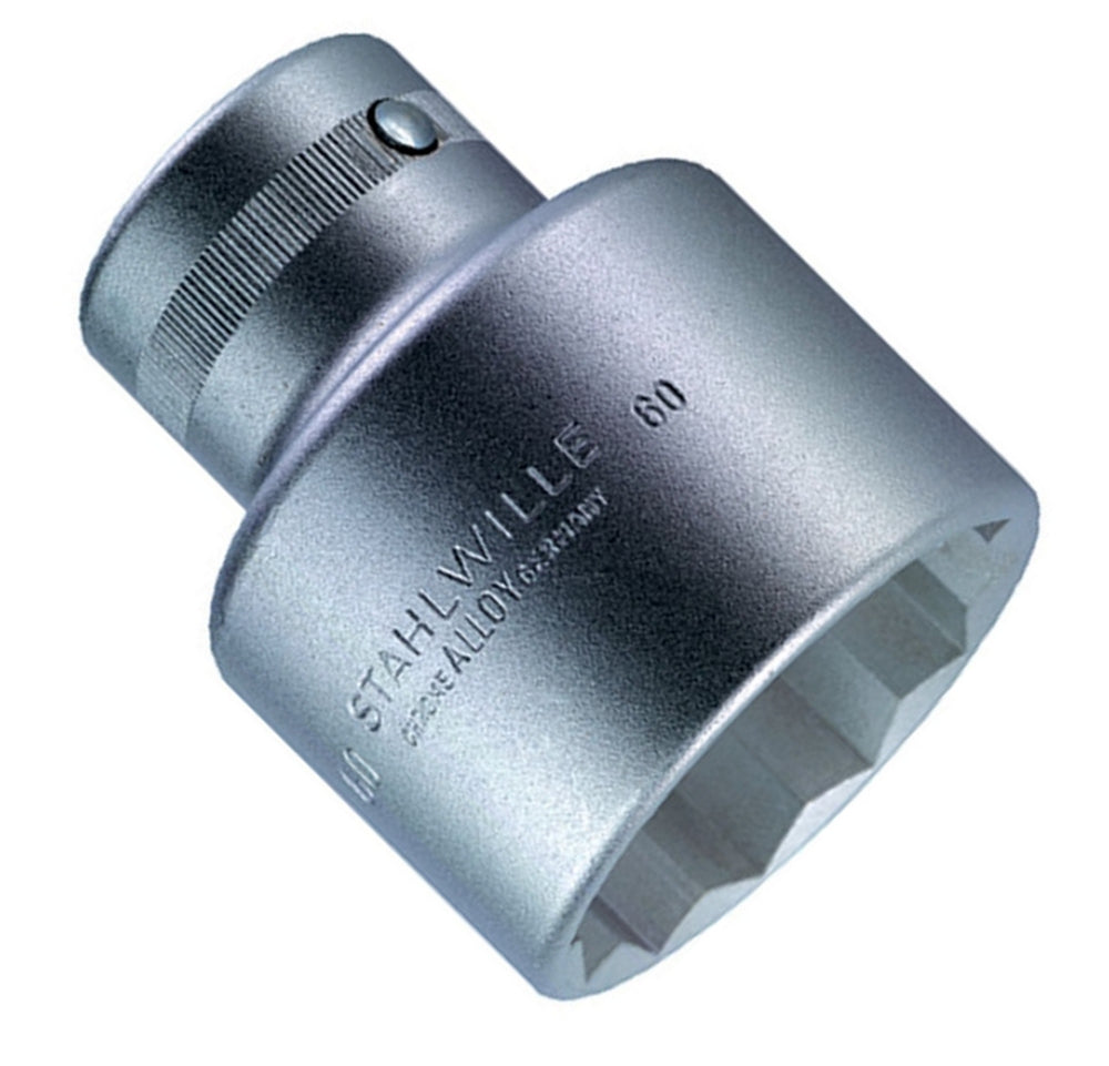 STAHLWILLE 60 Steckschlüsseleinsatz Nuss 60mm Antrieb 25mm (1") - 06010060
