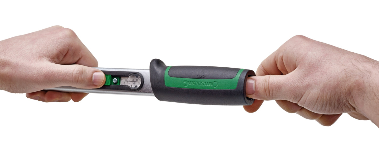 STAHLWILLE 721/5 Quick Drehmomentschlüssel mit festeingebauter Knarre Manoskop 6-50 Nm - 50204005