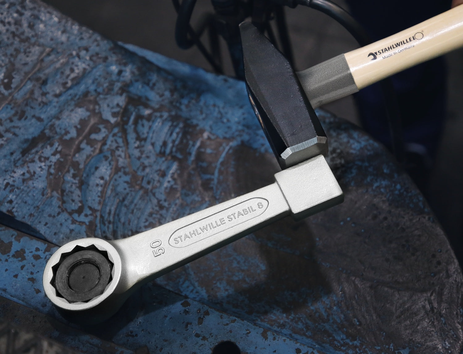 STAHLWILLE 55mm Schlag Ringschlüssel 8 - 42010055