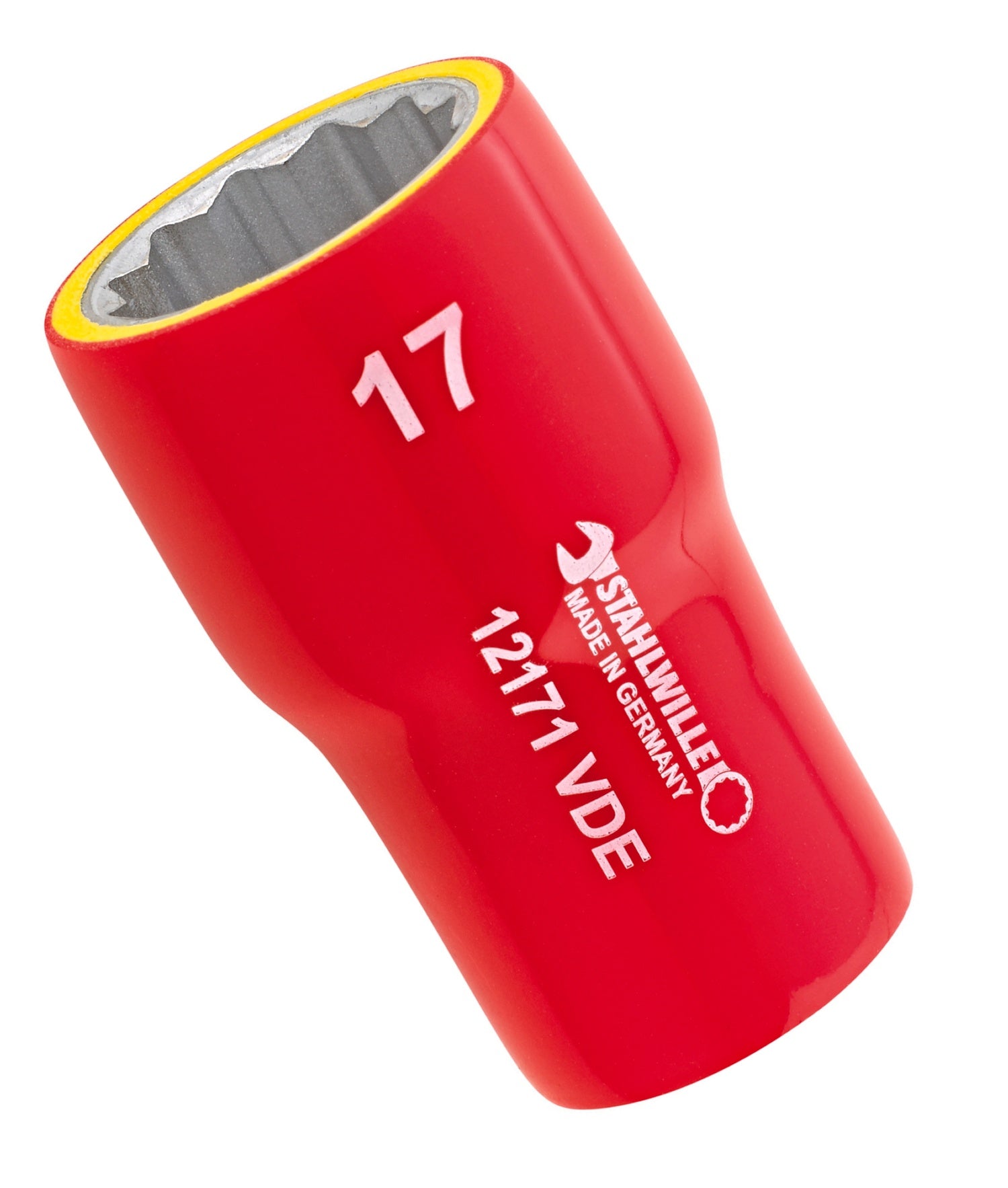 STAHLWILLE 12171 VDE 12mm Steckschlüsseleinsatz Antrieb 10mm (3/8") - 02380012