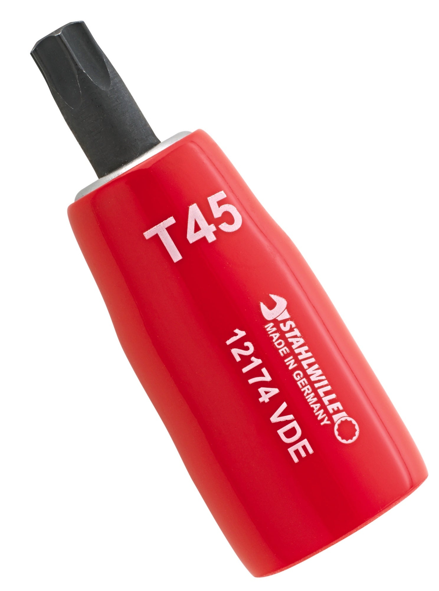STAHLWILLE 12174 T30 VDE Torx Schraubendrehereinsatz Antrieb 10mm (3/8") - 02390030