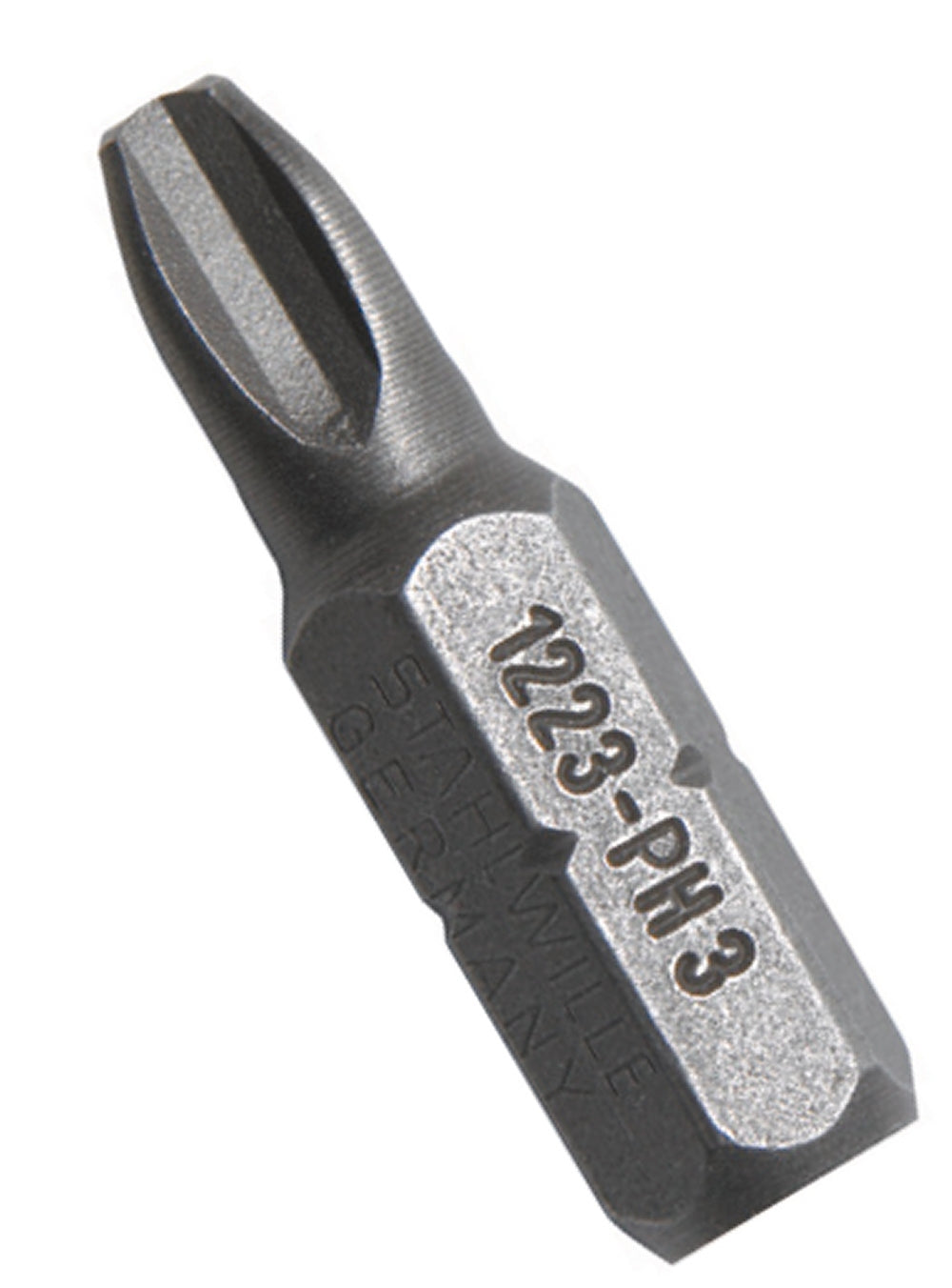 STAHLWILLE 1233 Bit Kreuzschlitz PH3 Antrieb C8 (5/16") Sechskant Länge 32mm - 08030003