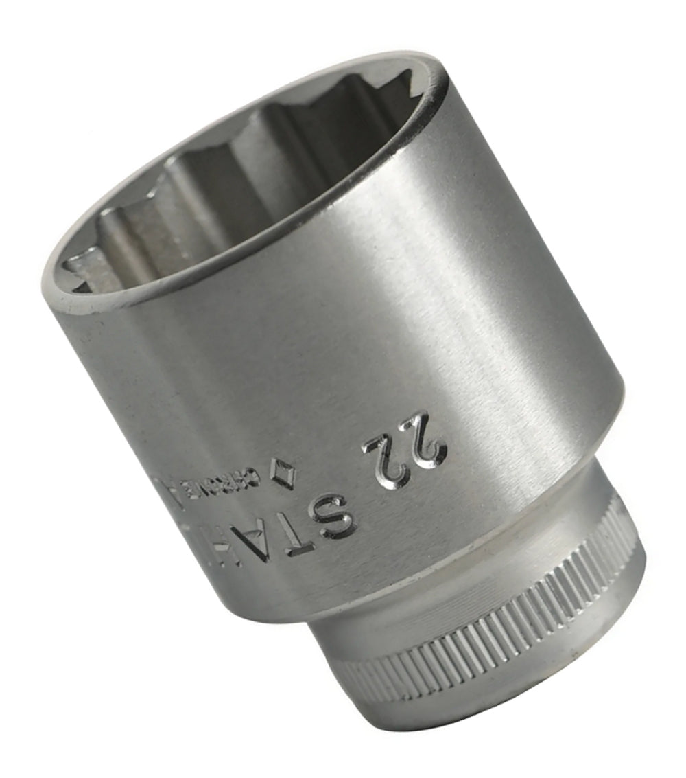 STAHLWILLE 45 Steckschlüsseleinsatz Schlüsselweite 22mm Antrieb 10mm (3/8")  - 02010022