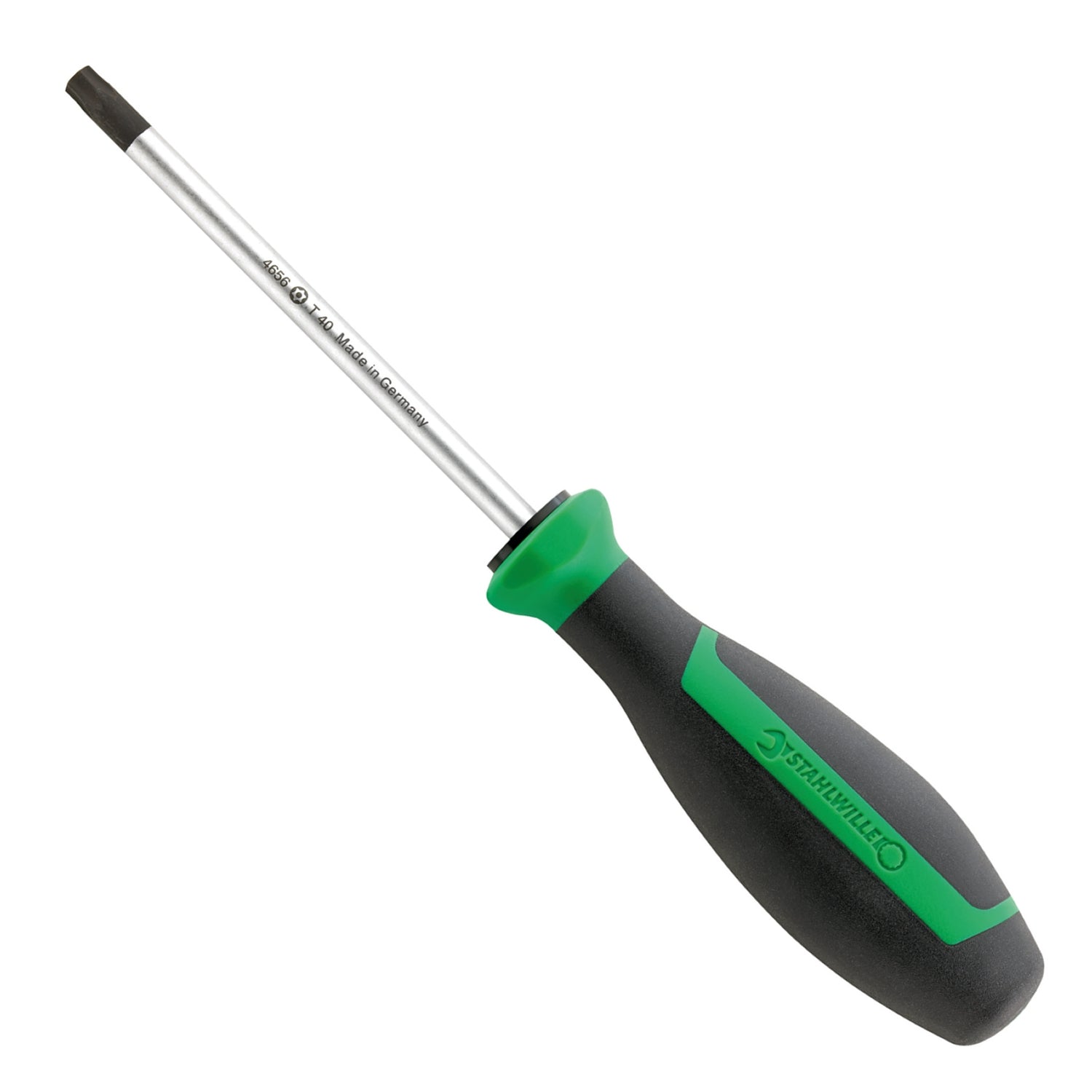 STAHLWILLE 4656 TORX Schraubendreher DRALL+ T27 mit Bohrung - 46563027