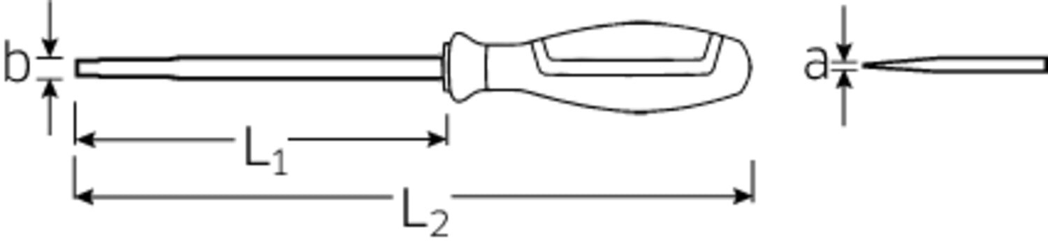 STAHLWILLE 4670 VDE-Kreuzschlitzschraubendreher PZ2 - 46703002