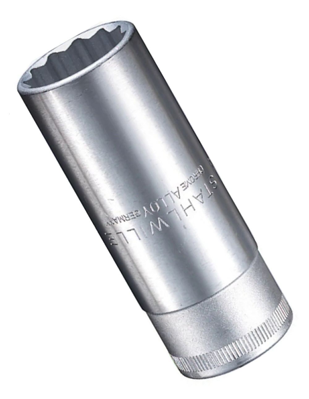 STAHLWILLE 51a ZOLL Steckschlüsseleinsatz Nuss lang 7/8" Antrieb 12,5mm (1/2") - 03420044
