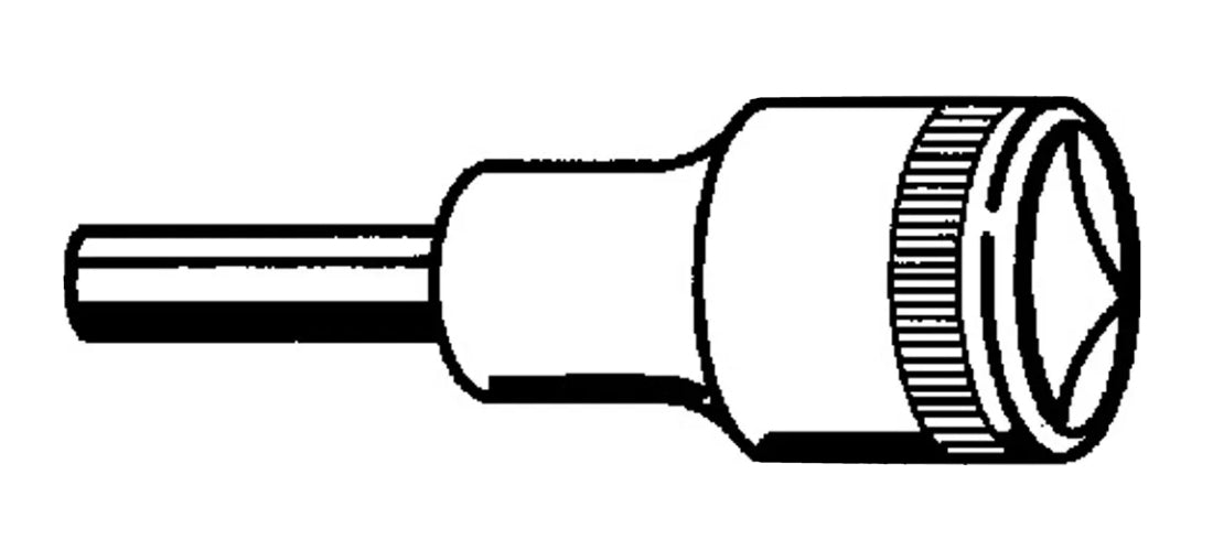 STAHLWILLE 54 INHEX Innensechskant Einsatz 6mm Antrieb 12,5mm (1/2") - 03050006
