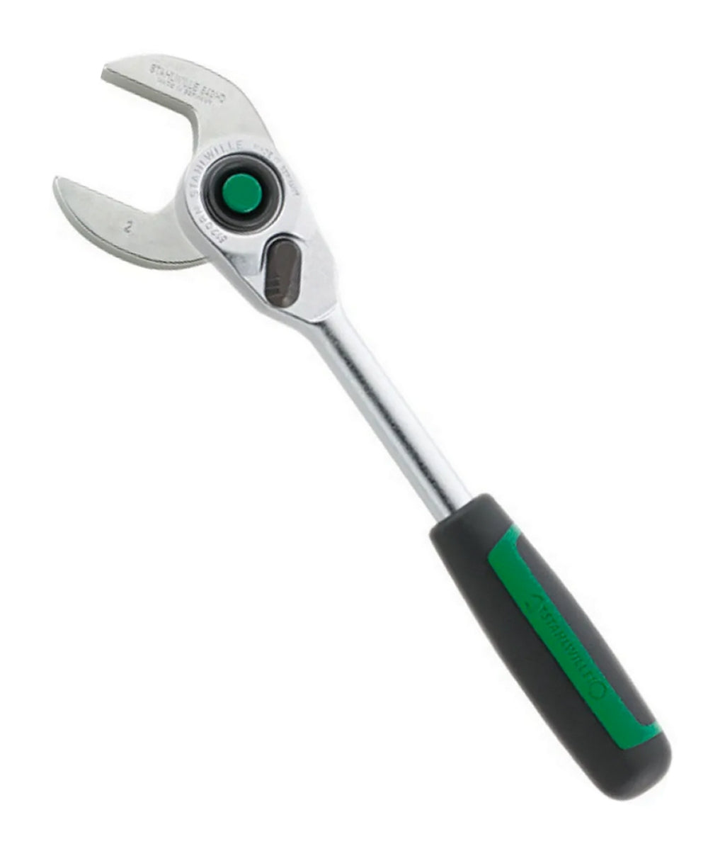 STAHLWILLE 540a HD 15/16" ZOLL CROW-FOOT Schlüssel Antrieb 10mm (3/8") - 02501046