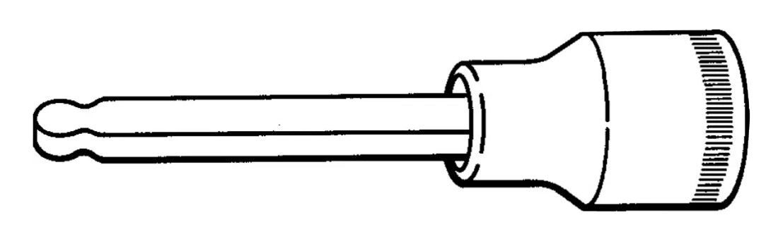 STAHLWILLE 54KK INHEX Innensechskant Einsatz 10mm Antrieb 12,5mm (1/2") - 03280010