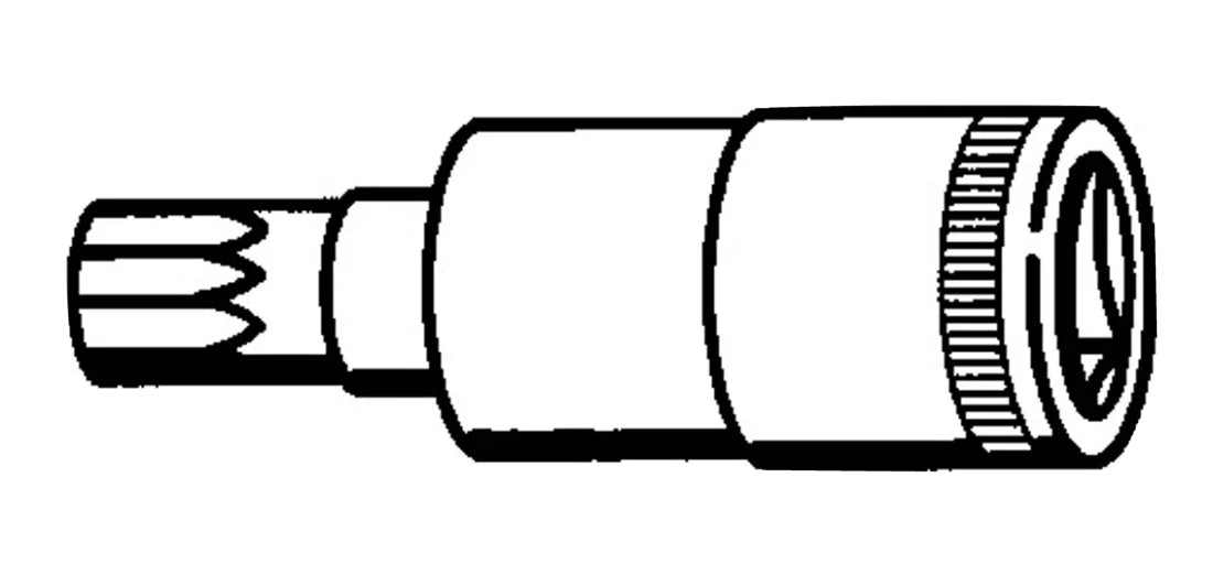 STAHLWILLE 54X M12 XZN Schraubendrehereinsatz Antrieb 12,5mm (1/2") - 03060012