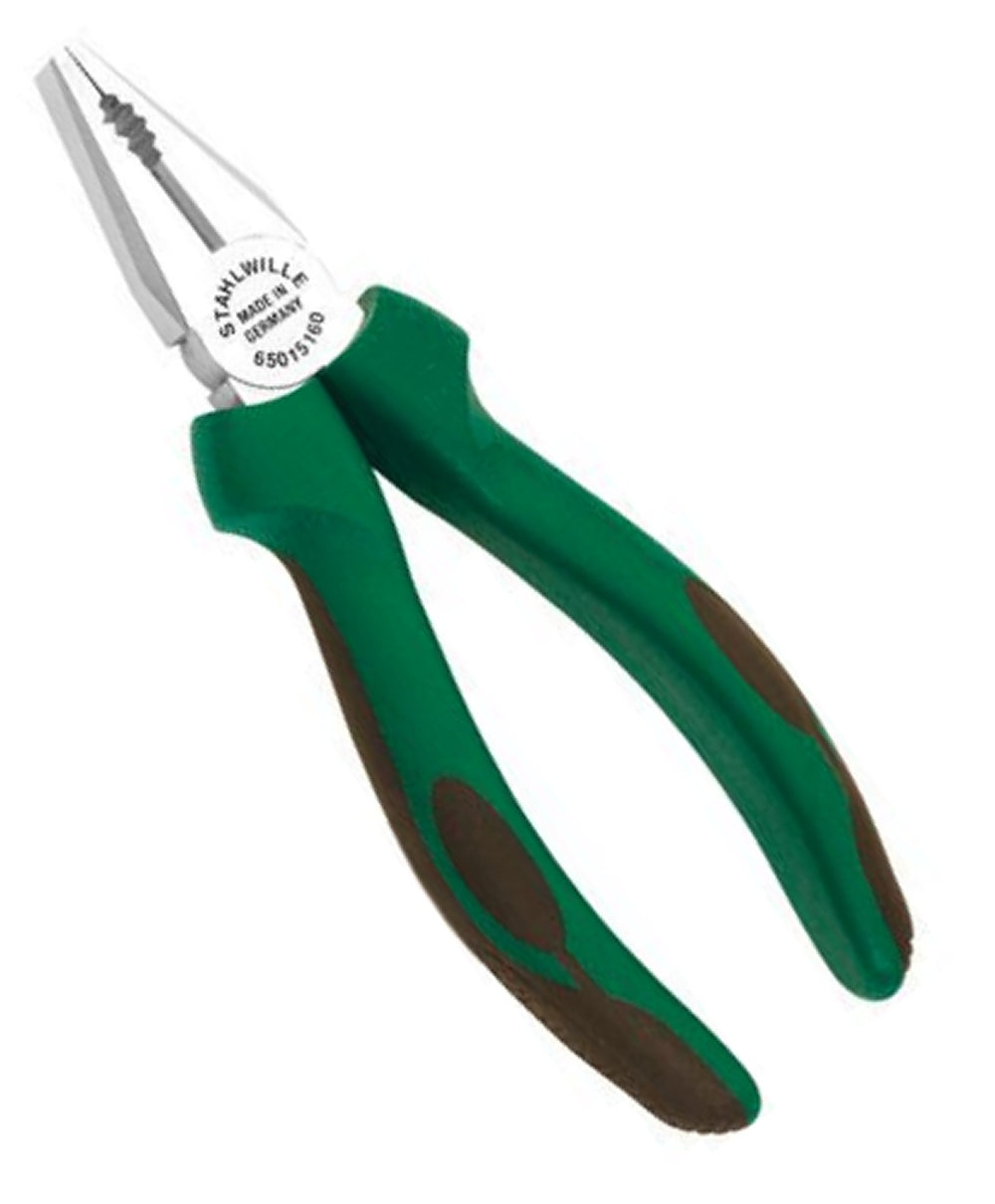 STAHLWILLE 6501 Kombinationszange Länge 203mm verchromter Kopf - 65015200