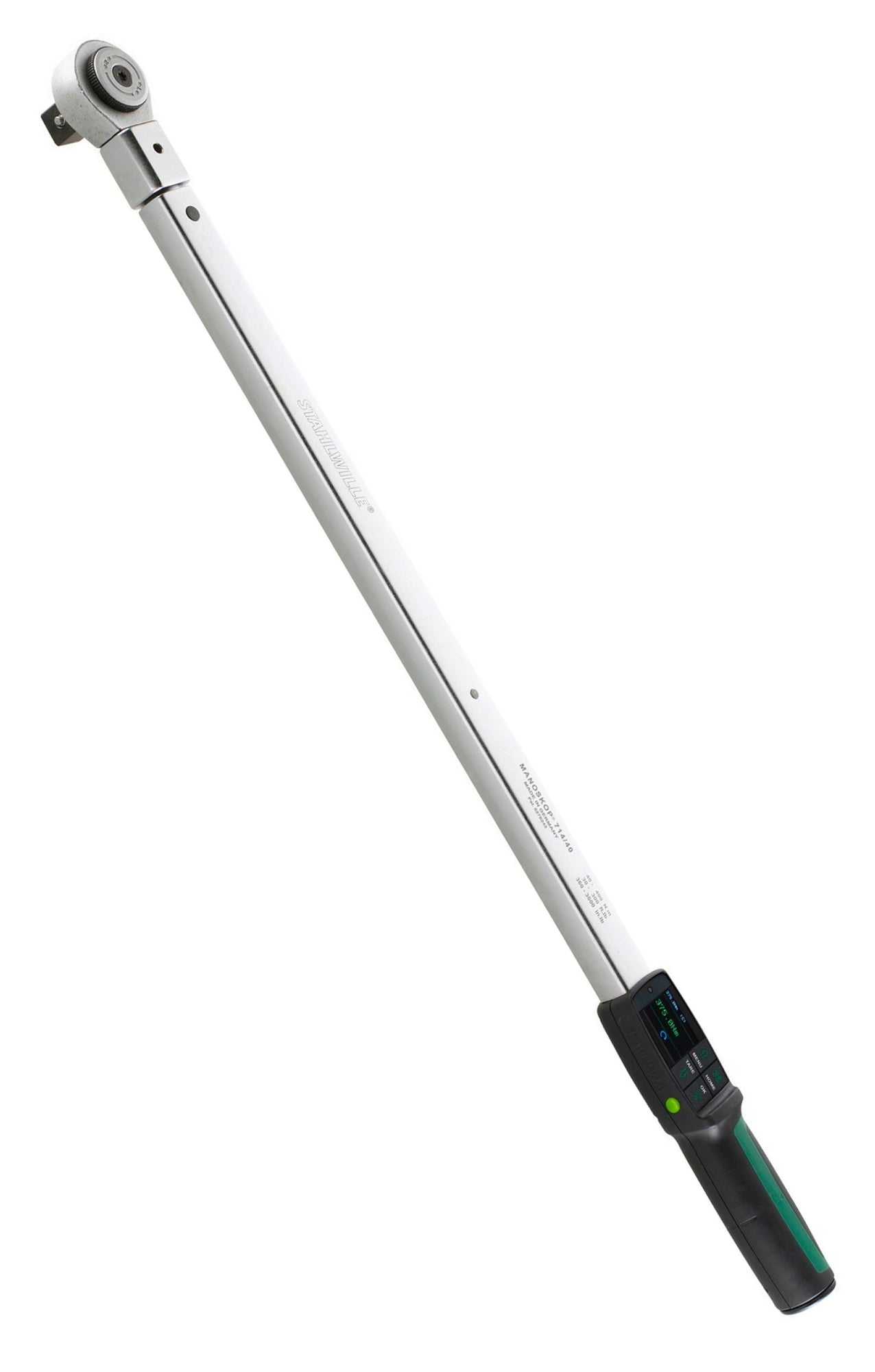 STAHLWILLE 714R/40 Drehwinkel Drehmomentschlüssel MANOSKOP® mit Einsteckwerkzeug Umschaltknarre - 96501040