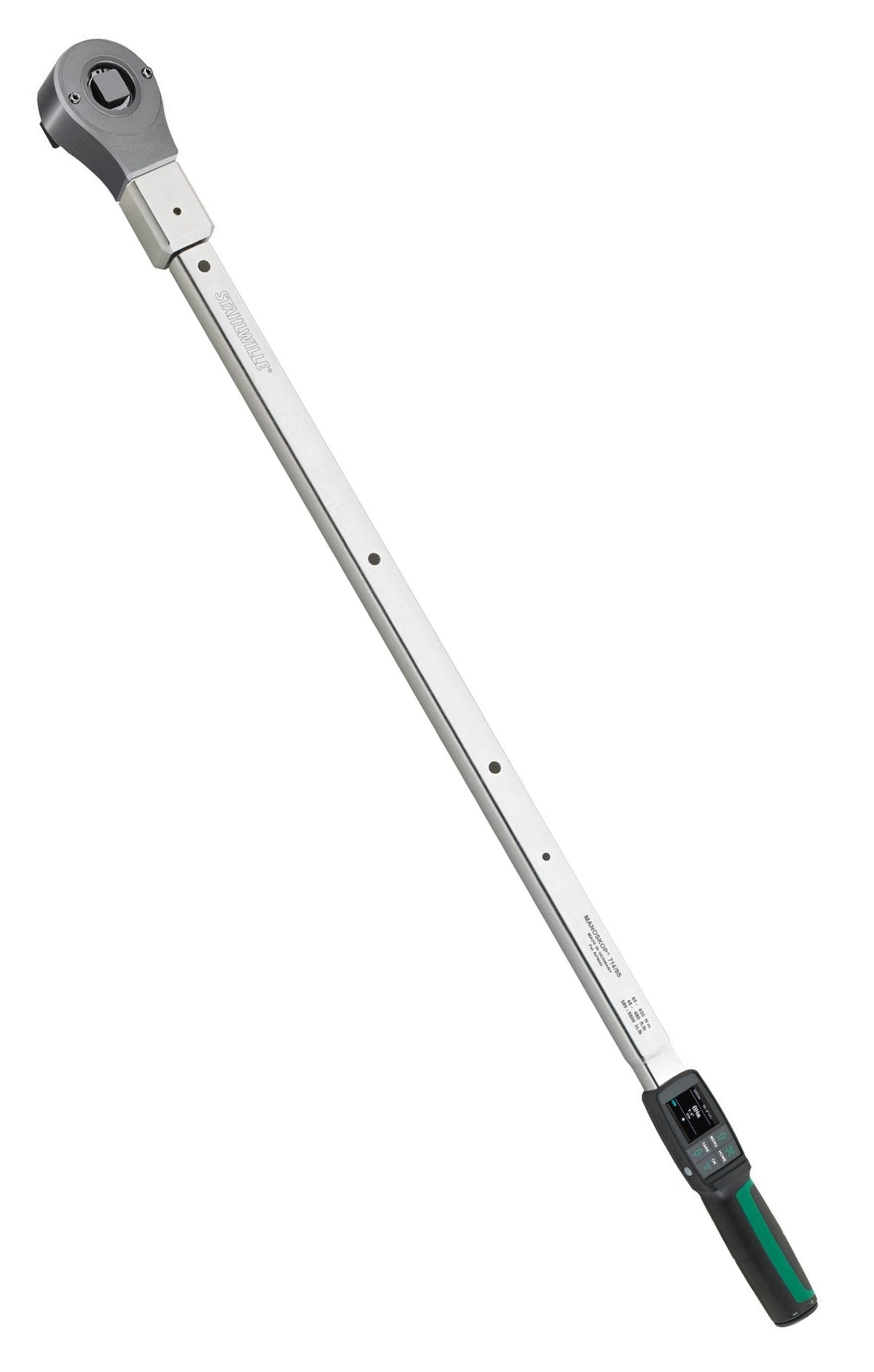 STAHLWILLE 714R/65 Drehwinkel Drehmomentschlüssel MANOSKOP® mit Einsteckwerkzeug Umschaltknarre - 96501065