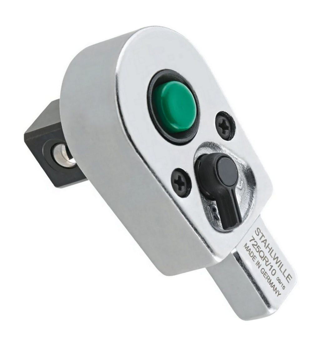 STAHLWILLE 725/10QR QuickRelease Einsteckknarre Größe 10 Antrieb 12,5mm (1/2") - 58253010
