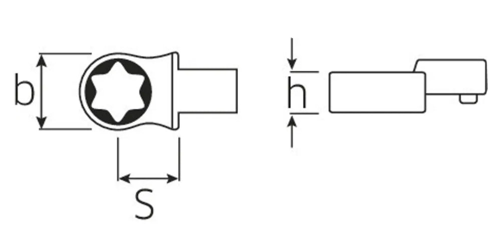 STAHLWILLE 732TX/40 E24 TORX®-Einsteckwerkzeug- 58294024
