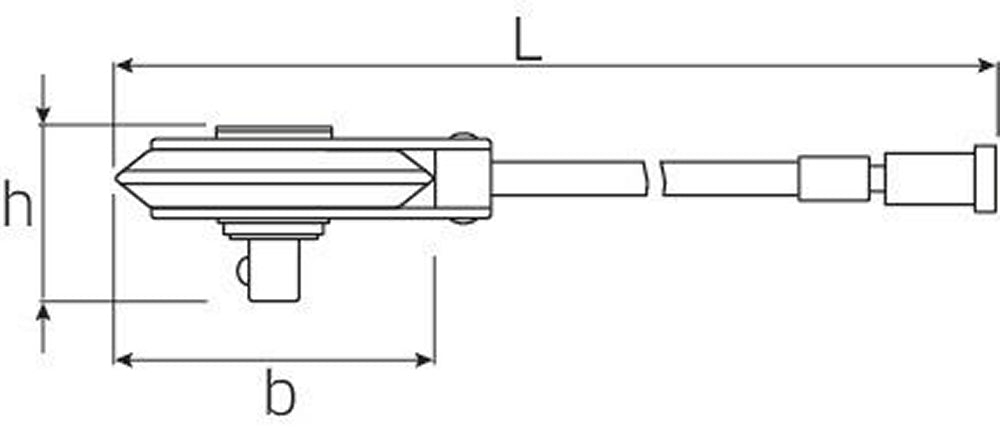 STAHLWILLE 7385N Winkelmessscheibe Antrieb 20mm (3/4") - 54010002