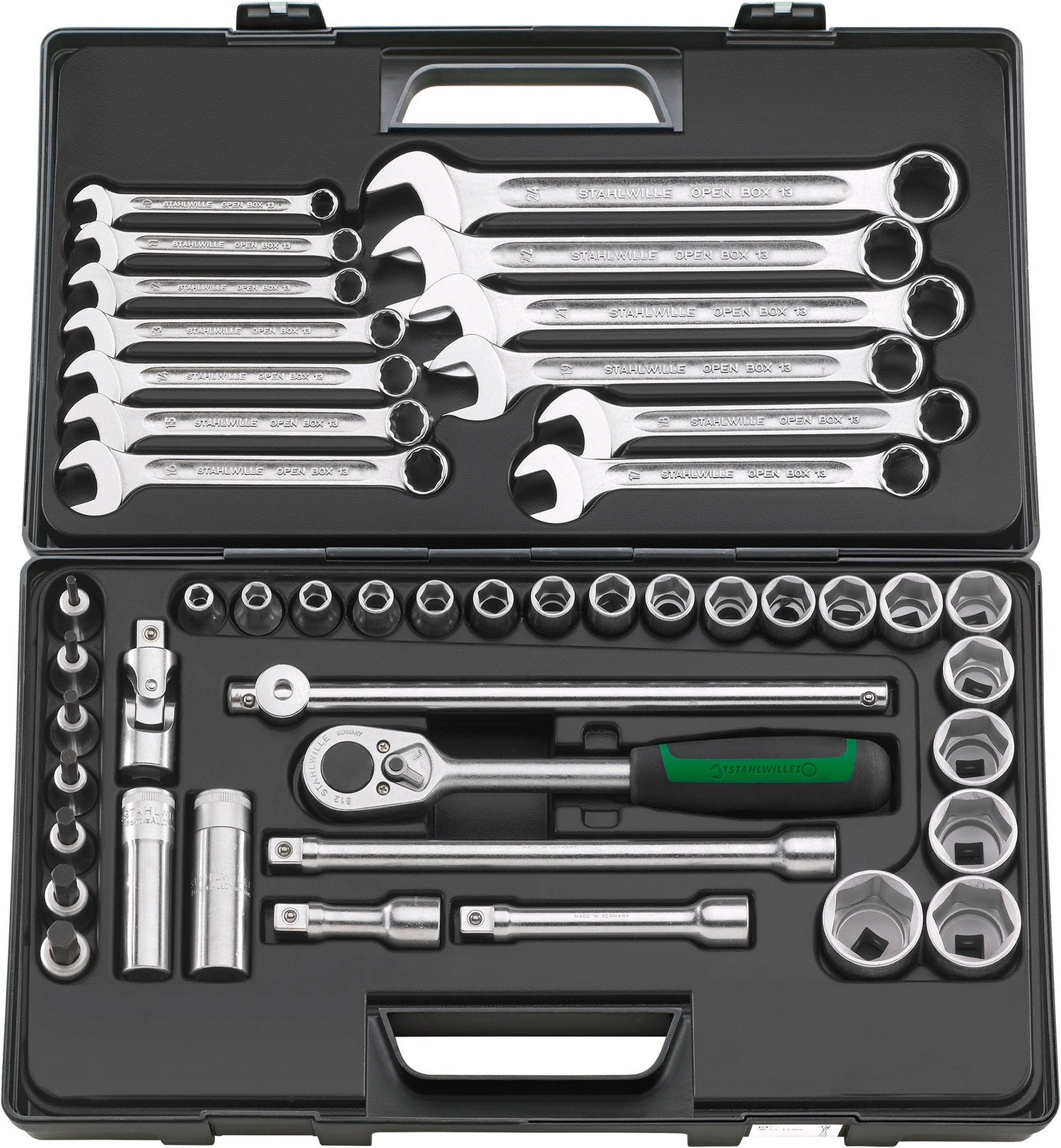 STAHLWILLE 876 Steckschlüssel Garnitur 12,5mm (1/2") Antrieb - 96032301