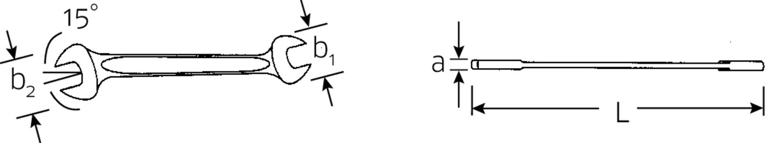 STAHLWILLE 10 Doppelmaulschlüssel MOTOR 27x30mm - 40032730