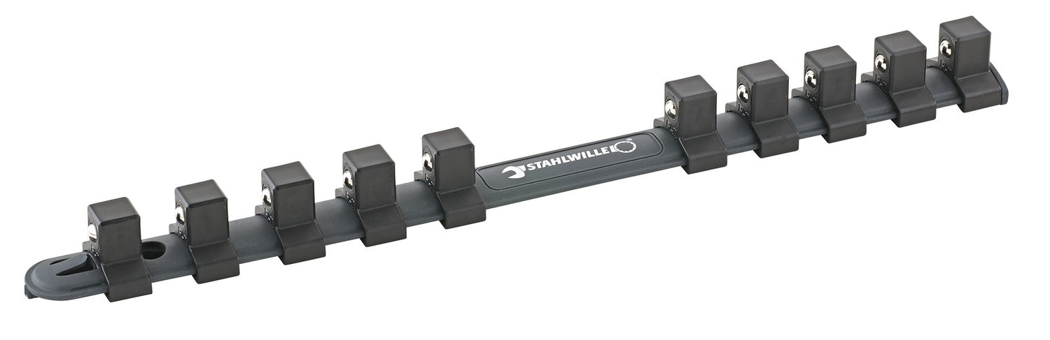 STAHLWILLE 12916/10 Steckschlüsselleiste 1291 für Nüsse 6,3mm (1/4") Länge 255mm - 80400003