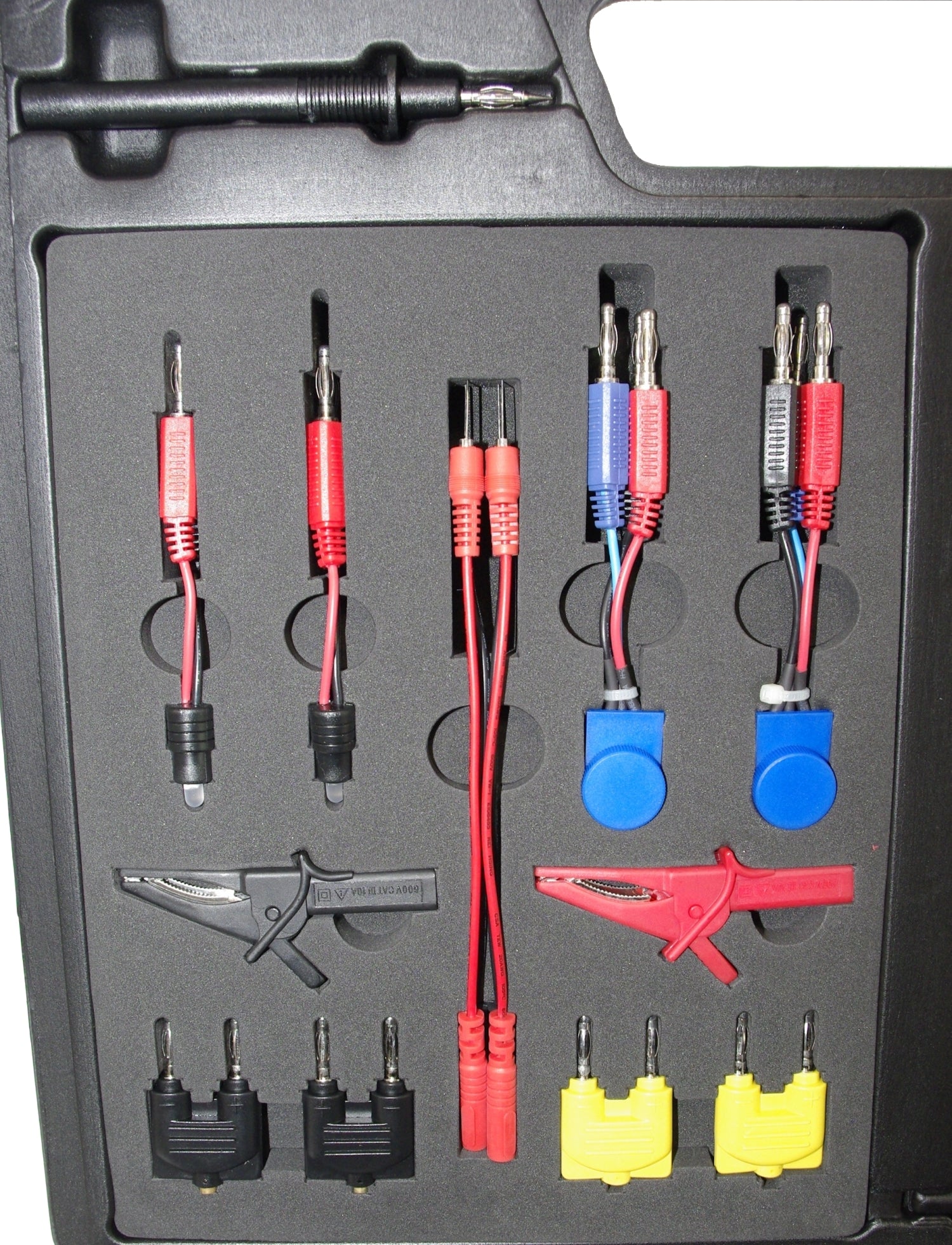 ASTA A-1150 Satz Messkabel und Prüfspitzen 92 teilig Kfz Elektrik