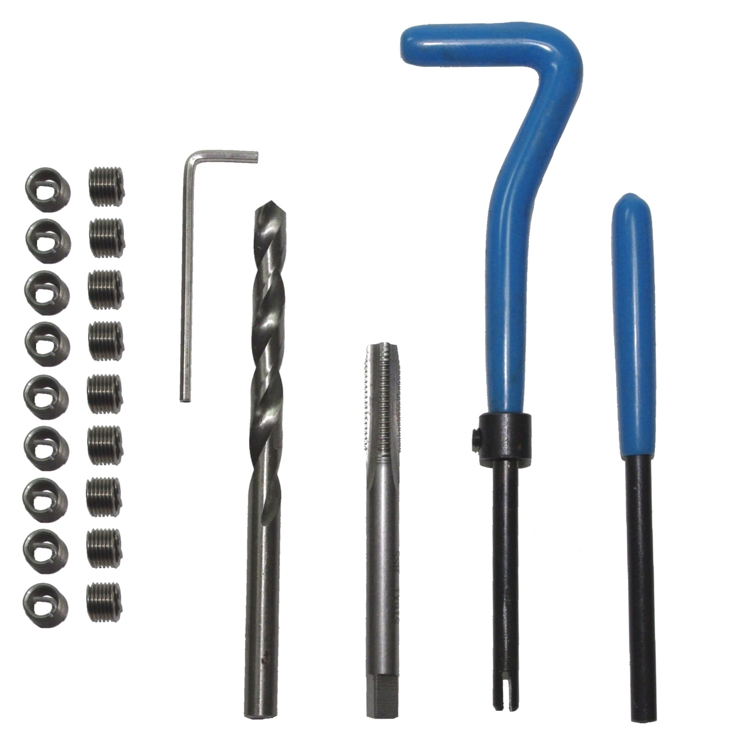 SATRA S-X38B Satz Gewindereparatur M6 x 1.0 Gewinde Set 25 tlg. inkl. Bohrer