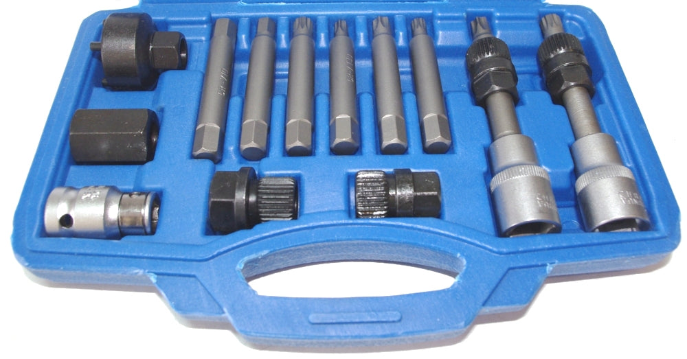 SATRA S-XA13P Satz Werkzeug für Lichtmaschinen 13 teilig Bosch & Valeo