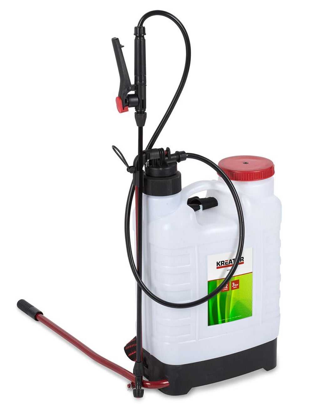 KREATOR KRTGR6812 Rückenspritze 12 Liter Drucksprüher Gartenspritze