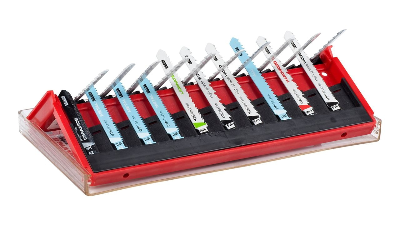 KREATOR KRT041100 Satz Sägeblatter für Stichsägen für Holz Metall Aluminium