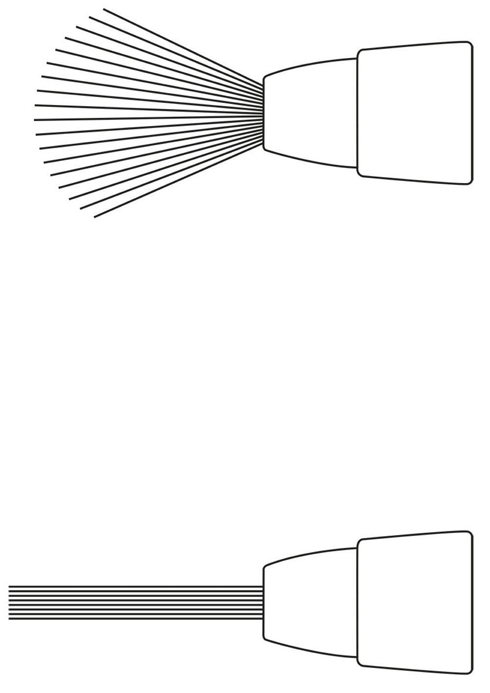 KREATOR KRTGR6101 stufenlos regulierbare Gartenspritzen Spritzdüse Regilierdüse