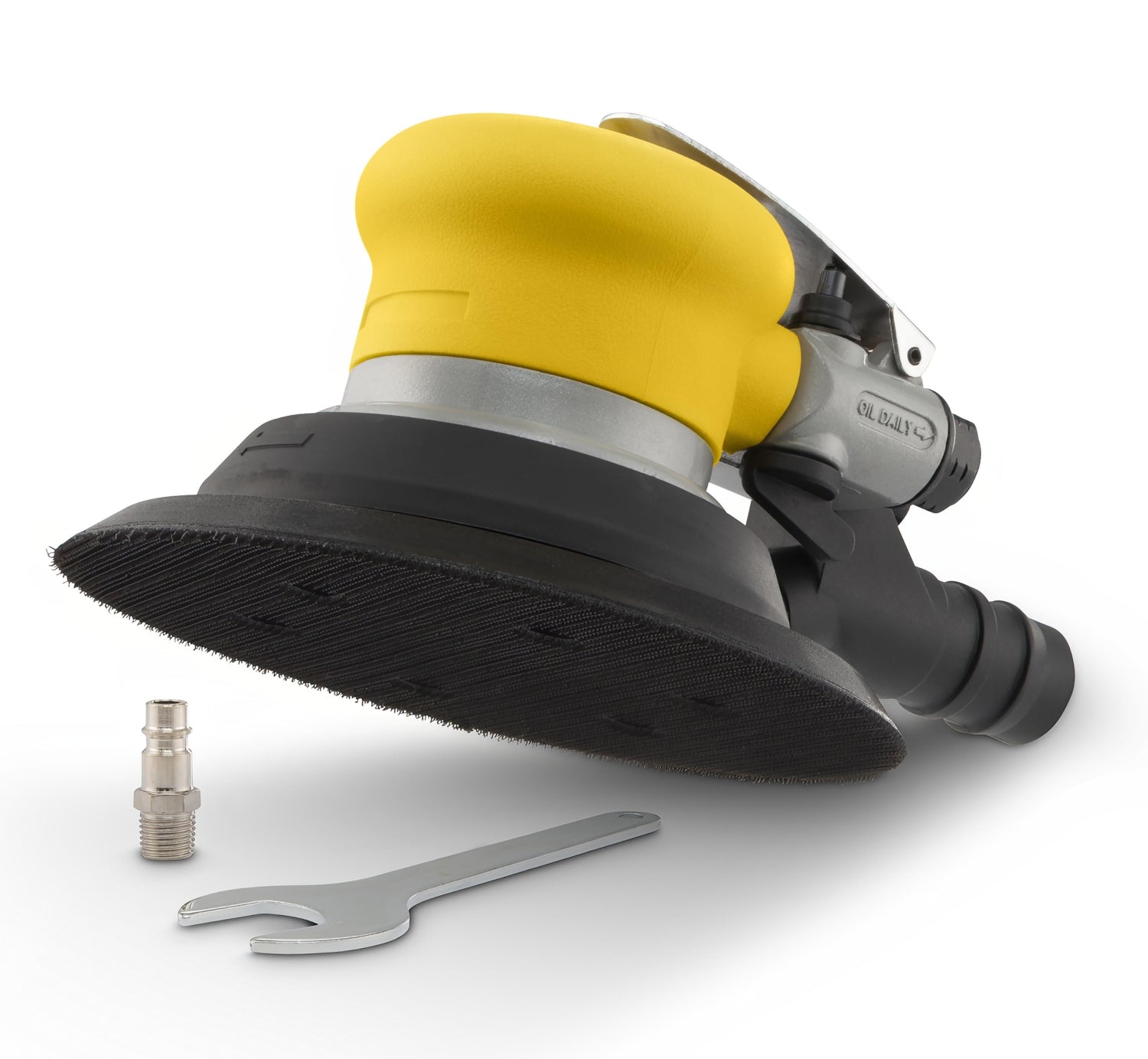 PowerPlus POWAIR0013 Druckluft Exzenterschleifer Schleifmaschine Ø150mm Hub 5mm