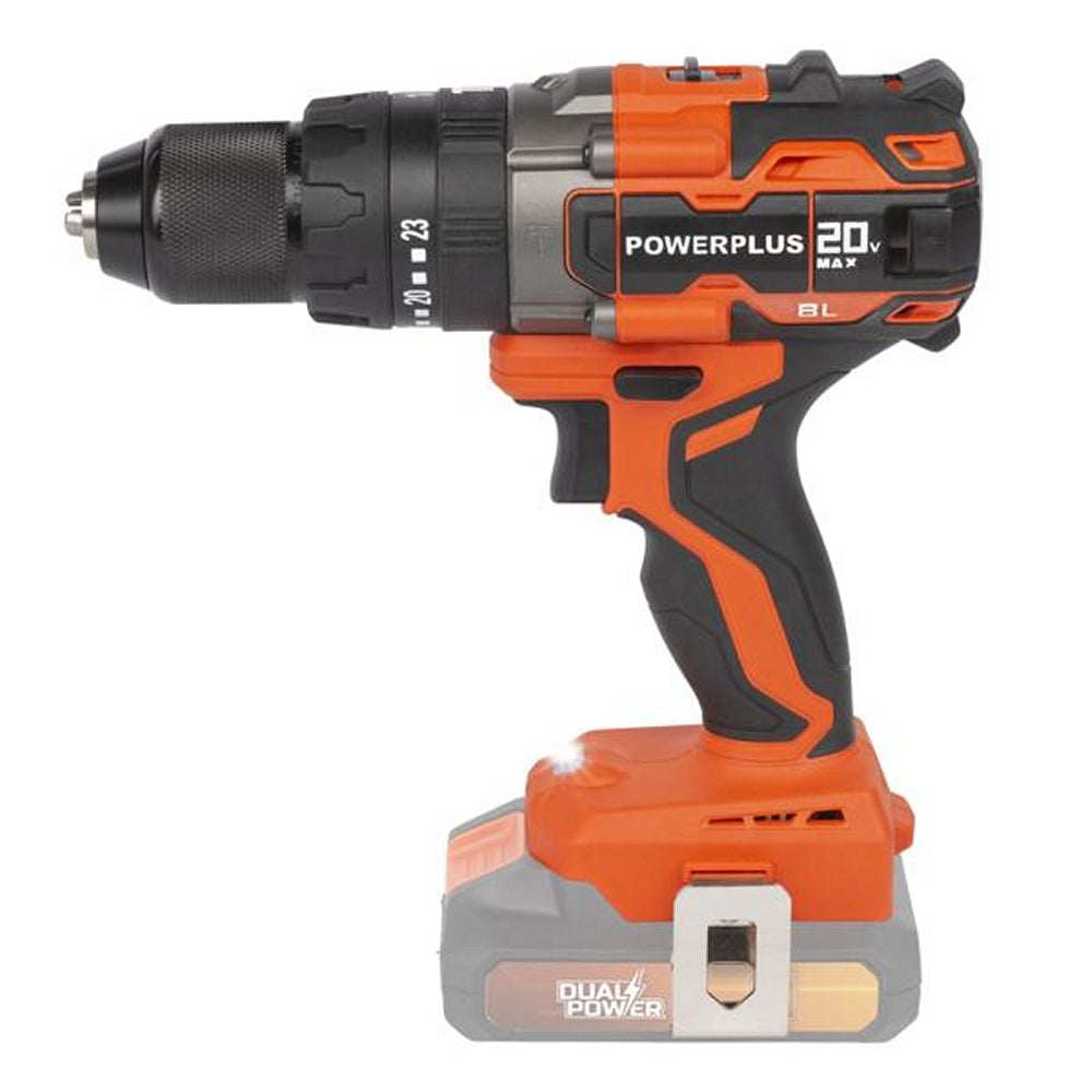 VARO POWDP15220 Powerplus Akku Schlagschrauber 20V bürstenlos ohne Akku & Ladegerät