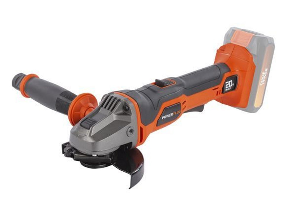 VARO POWDP35100 Powerplus Akku Winkelschleifer 20V Ø115mm ohne Batterie und Ladegerät