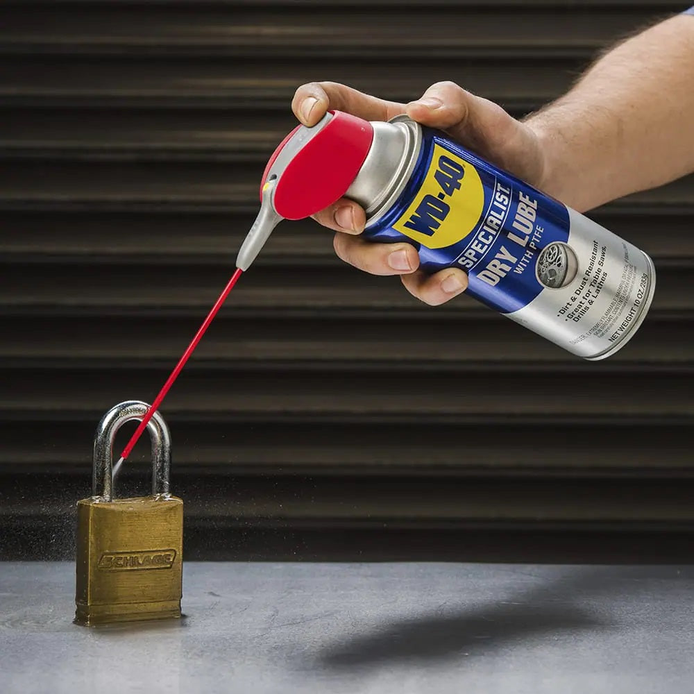 WD-40 SPECIALIST PTFE Trockenschmierspray 400ml Dose mit Sprührohr - WD40 49394