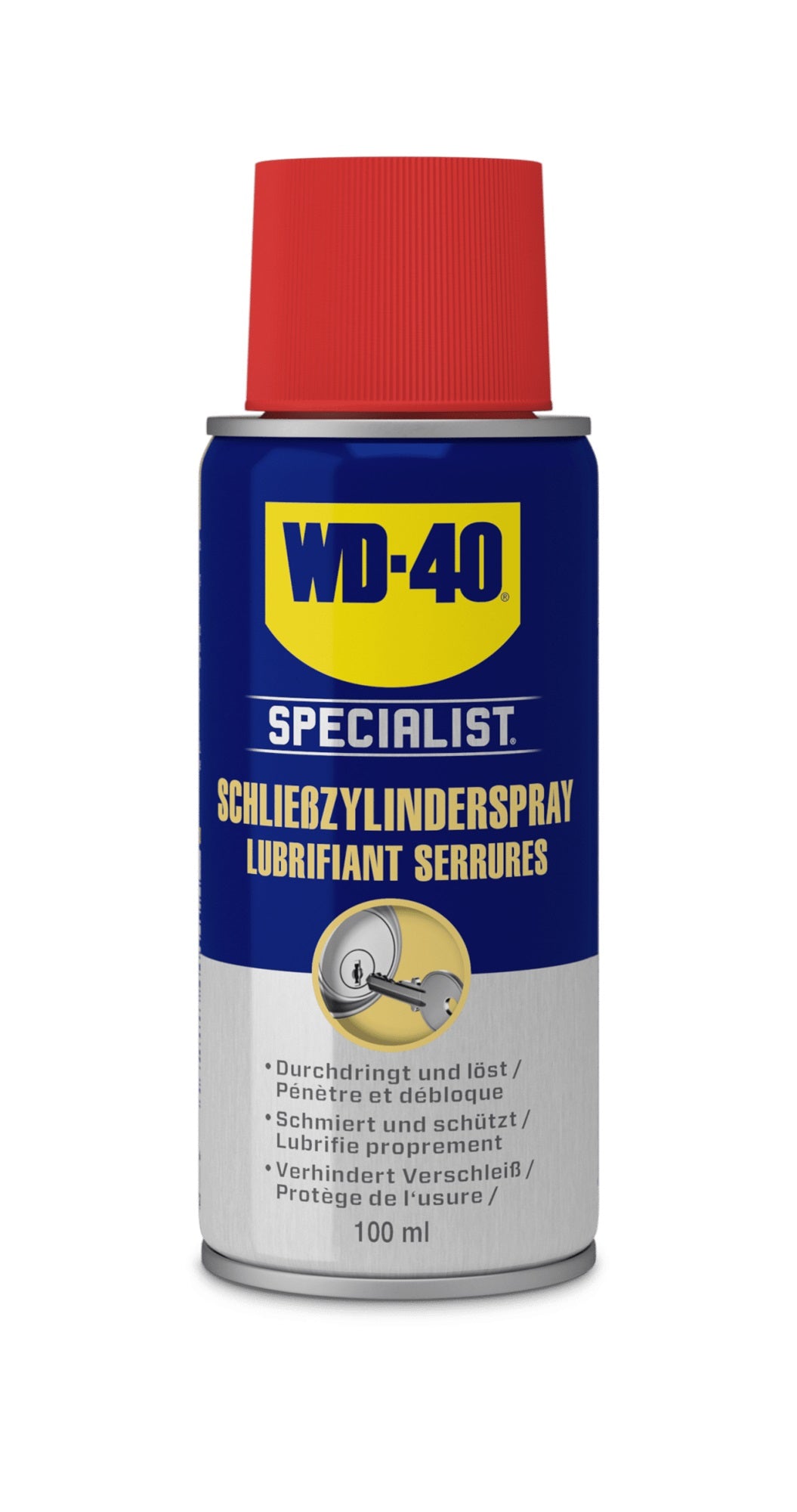 WD-40 SPECIALIST Schließzylinderspray 400ml Dose mit Sprührohr - WD40 49462