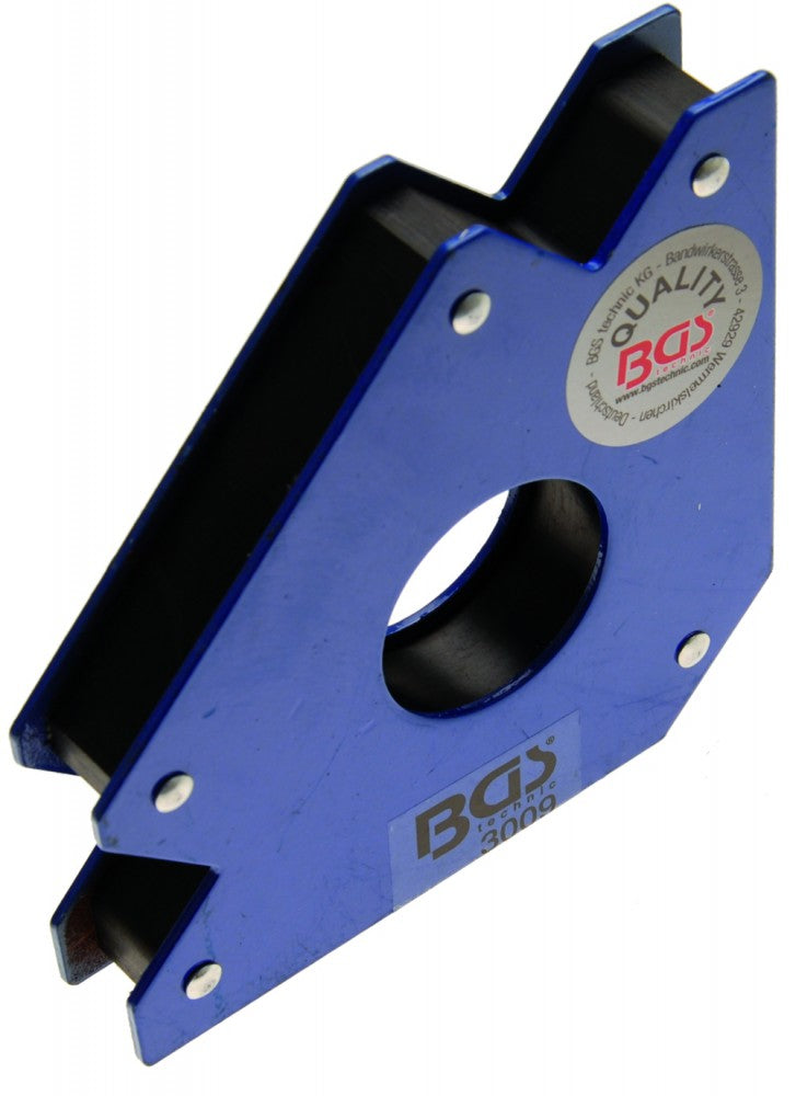 BGS 3009 Kraft Magnethalter  Magnetschweißwinkel 135x135mm 32kg