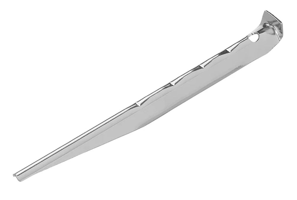 ProPlus 364724S Zelthering 18,5cm Aluminium geriffelt 6 Stück Zelt Zubehör