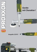PROXXON Modellbau Katalog 2015